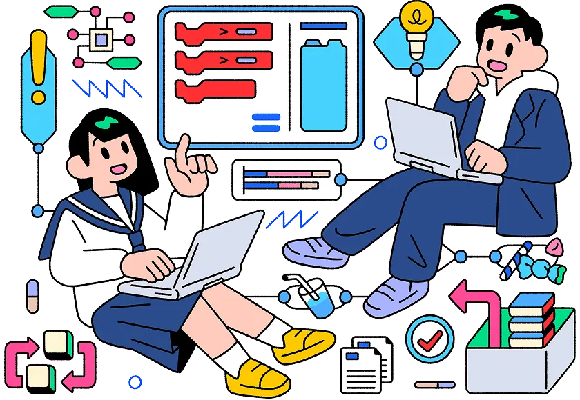 部室のイラスト