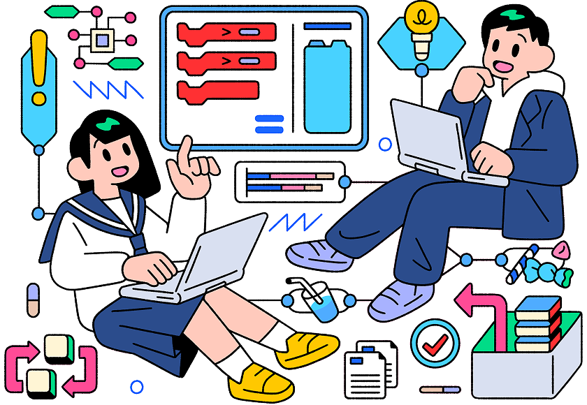 部室のイラスト